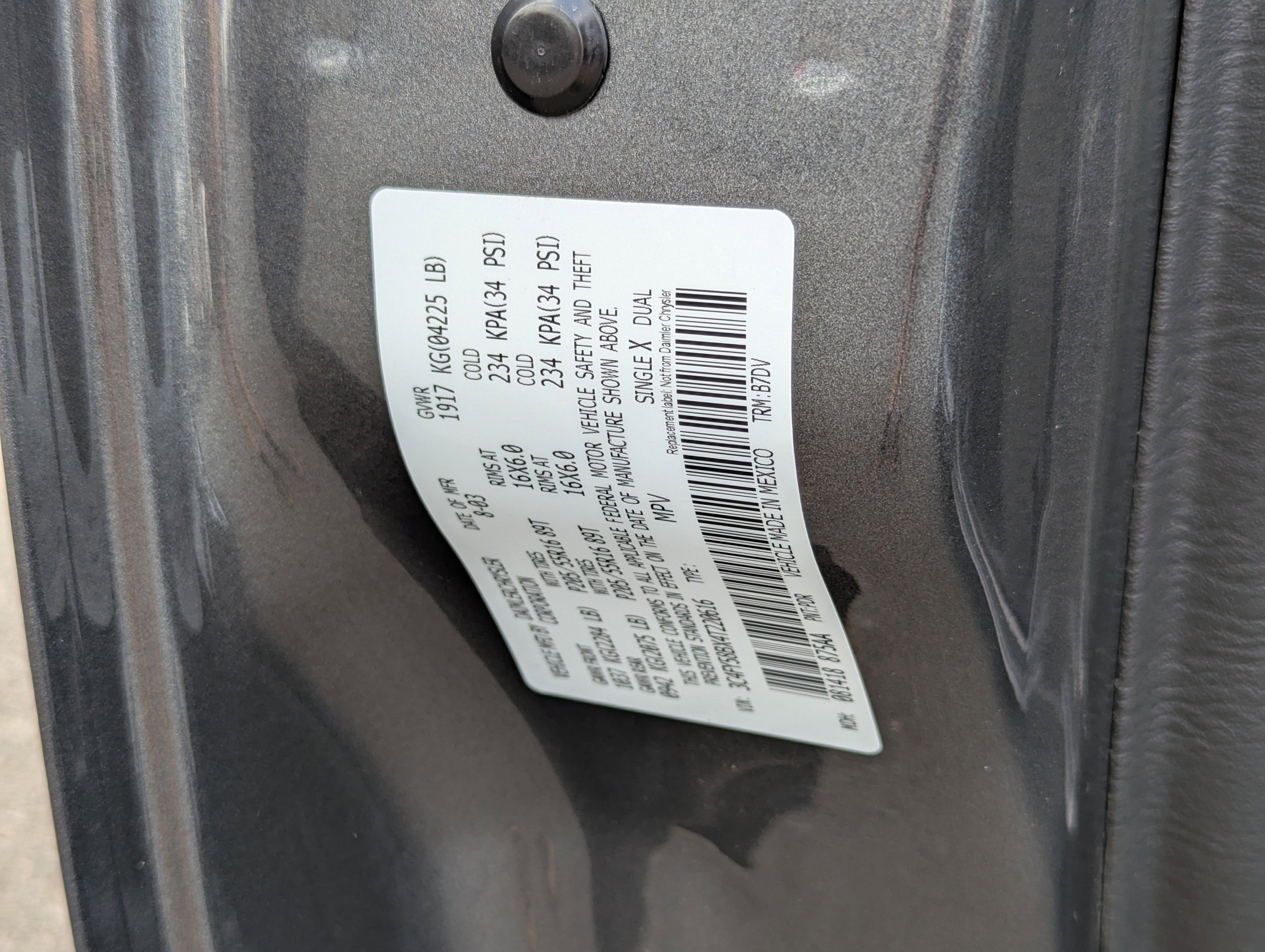 2004 Chrysler PT Cruiser Touring