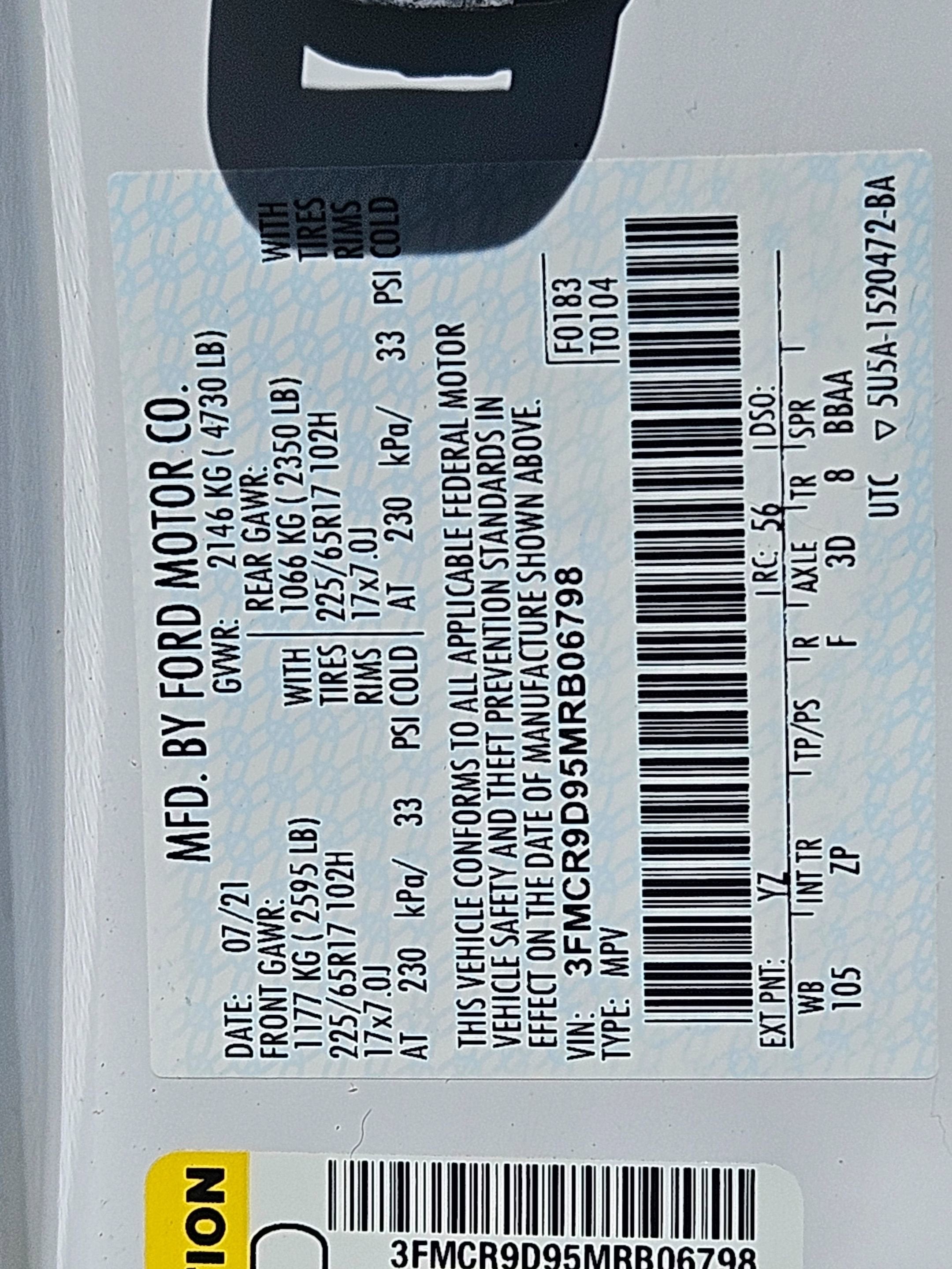 2021 Ford Bronco Sport Badlands