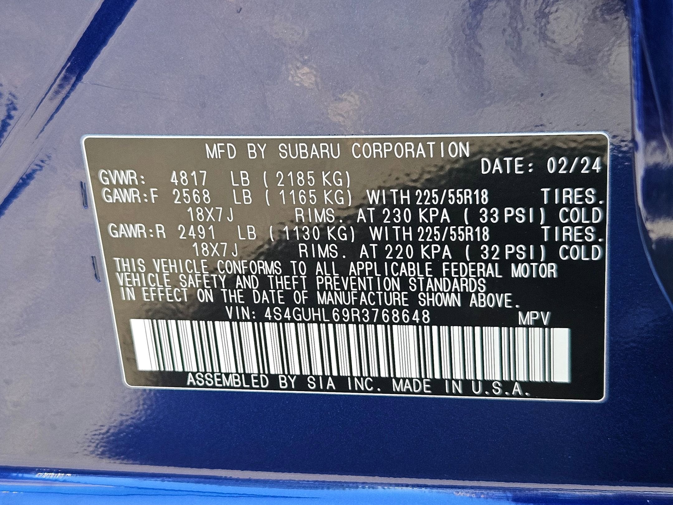 2024 Subaru Crosstrek Limited