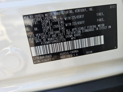 2021 Toyota RAV4 Hybrid XLE