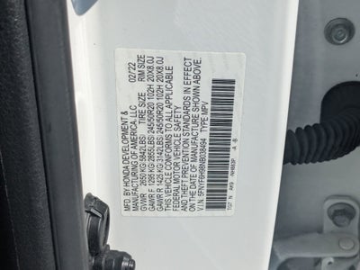 2022 Honda Pilot Touring 8-Passenger