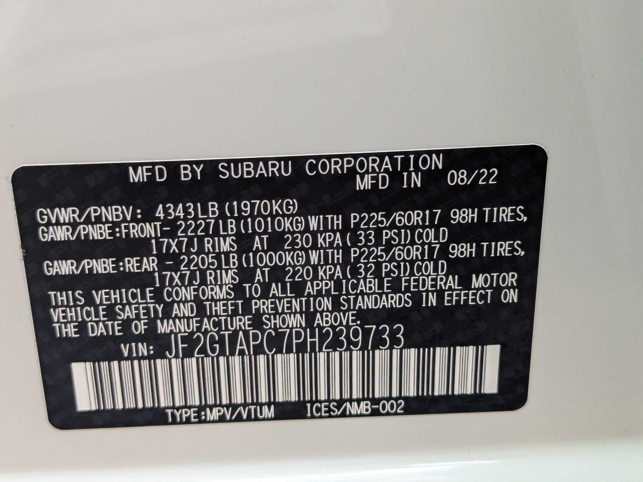 2023 Subaru Crosstrek Premium