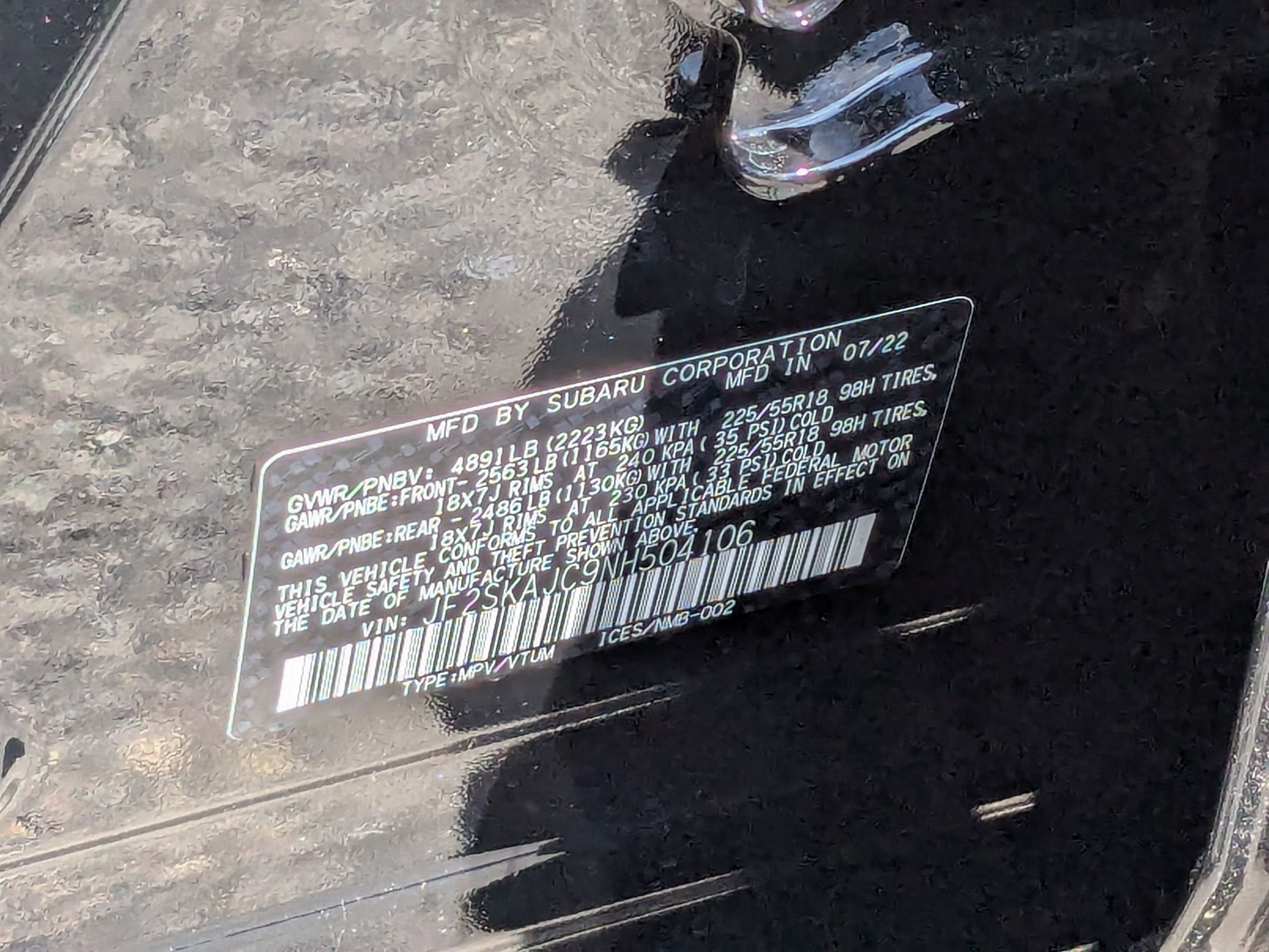 2022 Subaru Forester Sport