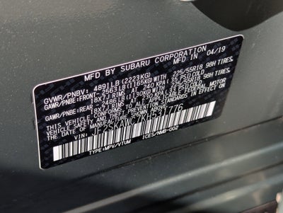 2019 Subaru Forester Touring